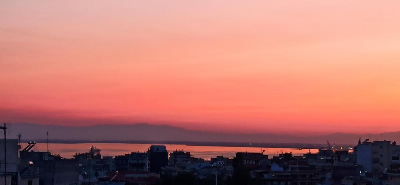 Sunset Rooftop Apartment Selanik Dış mekan fotoğraf
