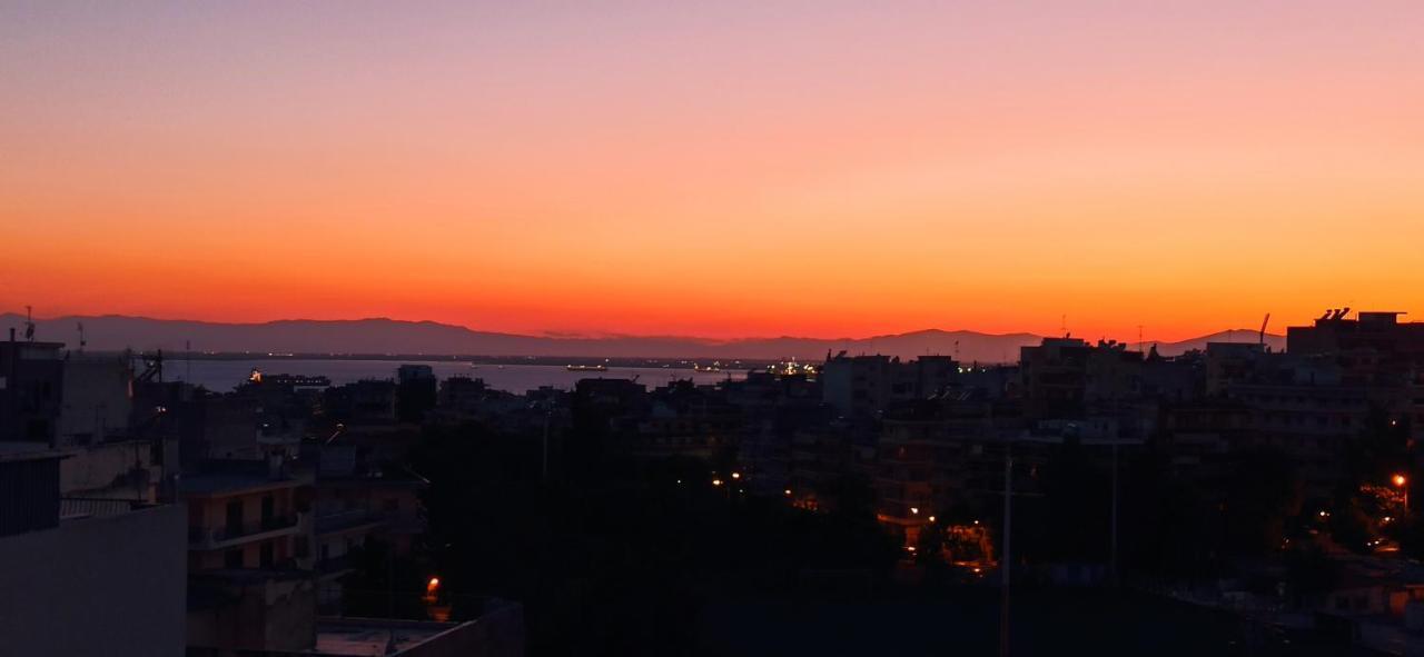 Sunset Rooftop Apartment Selanik Dış mekan fotoğraf