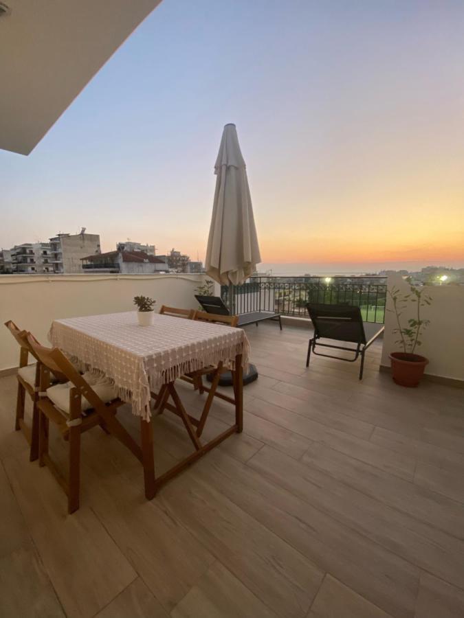 Sunset Rooftop Apartment Selanik Dış mekan fotoğraf