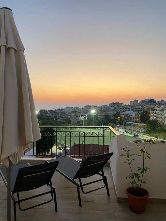 Sunset Rooftop Apartment Selanik Dış mekan fotoğraf